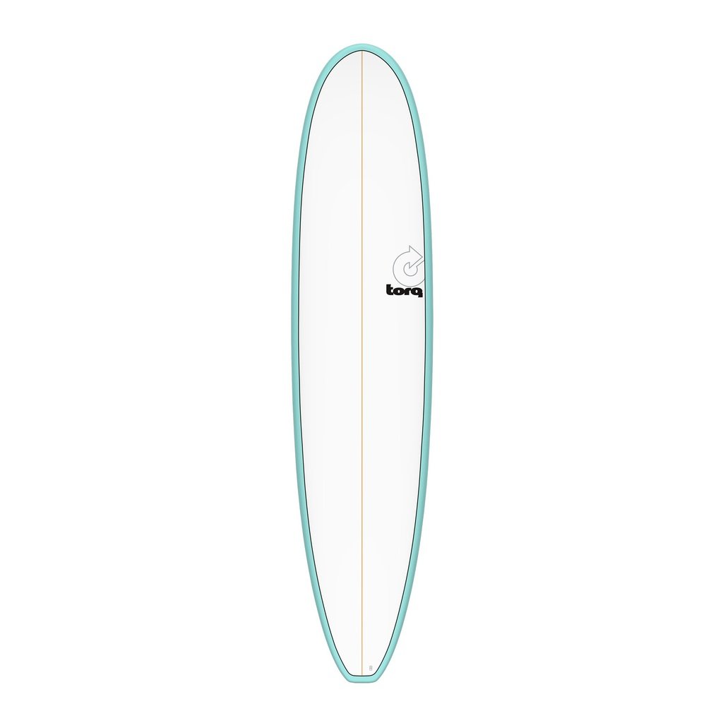 Torq - Longboard 8'6 - TET - light teal blue + pinline