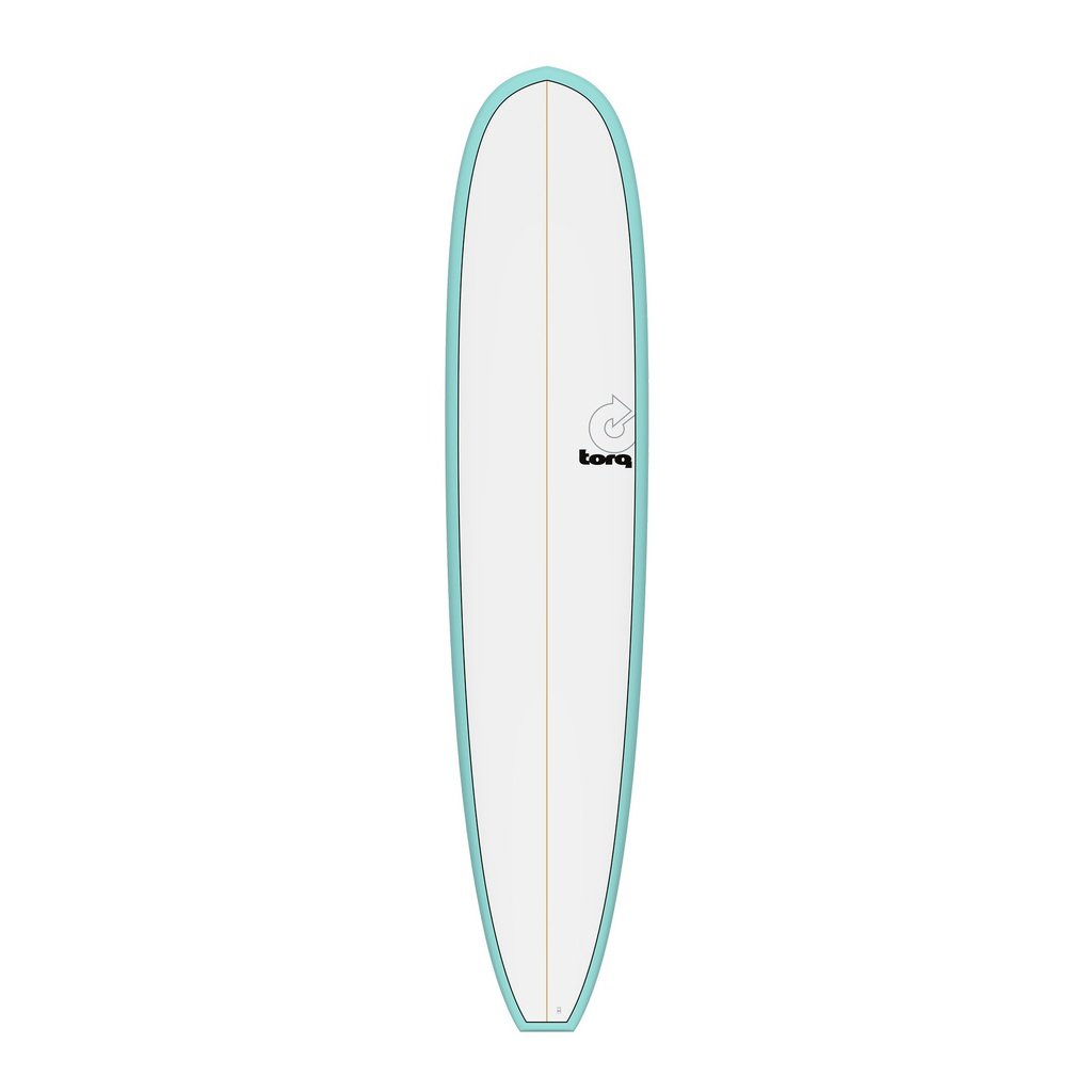 Torq - Longboard 9'1 - TET - light teal blue + pinline