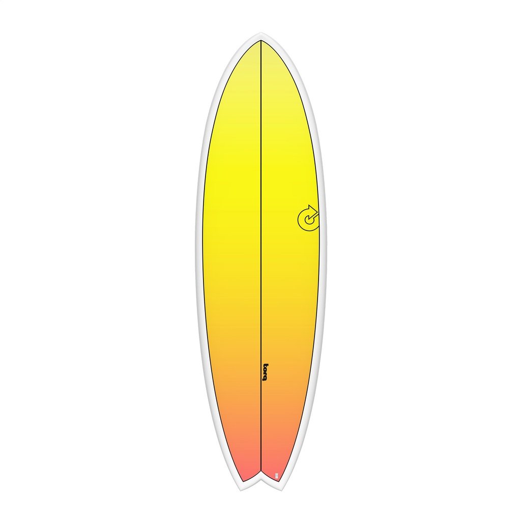Torq - ModFish 5'11 - TET - yellow - orange fade 
