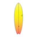 Torq - ModFish 5'11 - TET - yellow - orange fade 