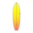 Torq - ModFish 6'3 - TET - yellow - orange fade 