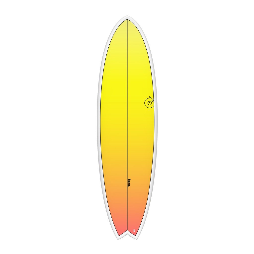 Torq - ModFish 6'6 - TET - yellow - orange fade 