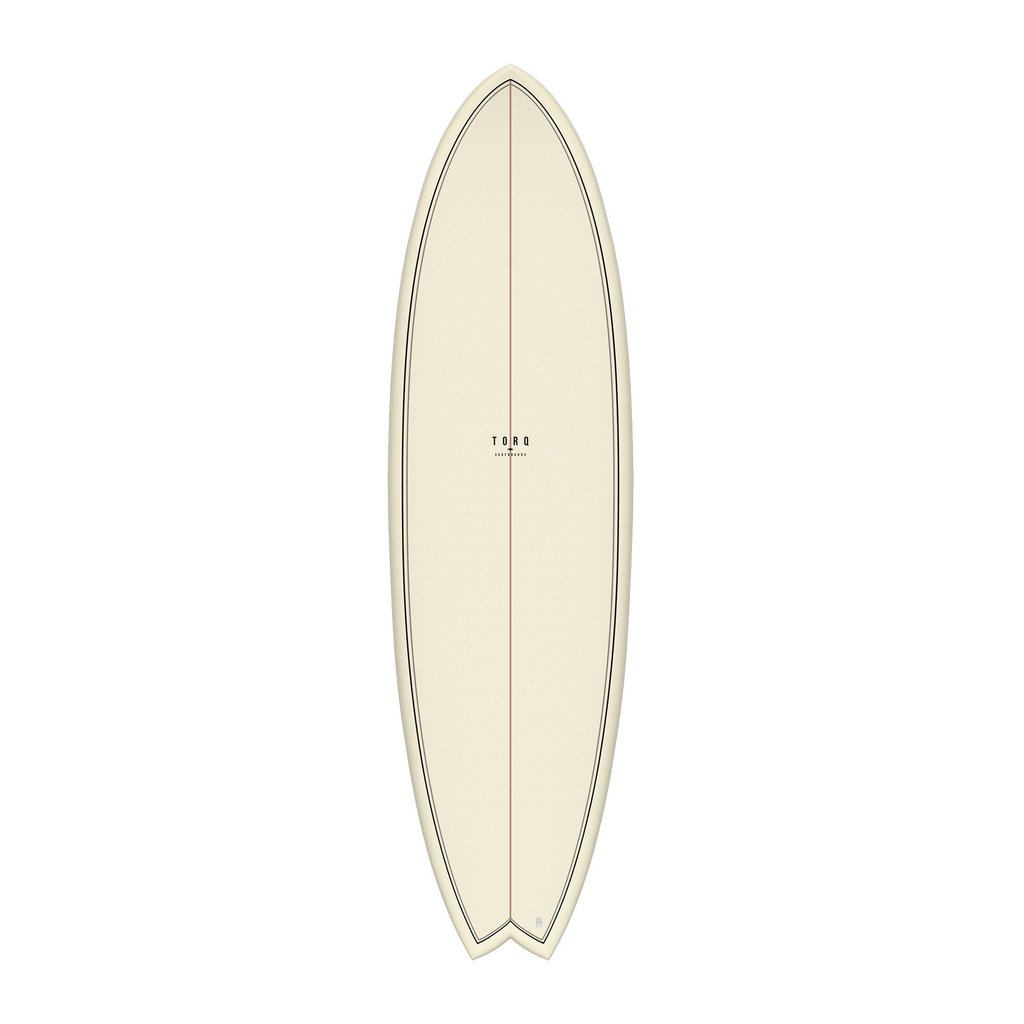 Torq - ModFish 6'3 - TET - cream + pattern