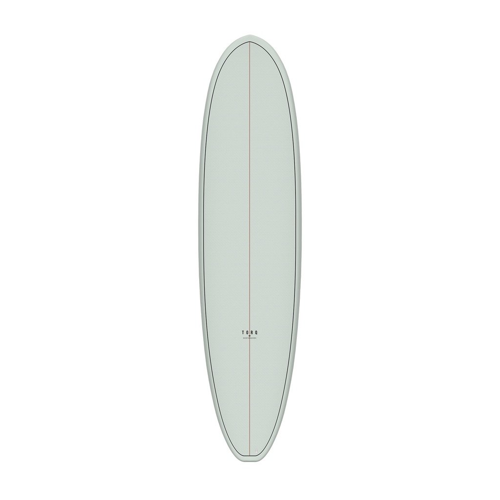 Torq - V+ Funboard 7'8 - TET - olive + pattern