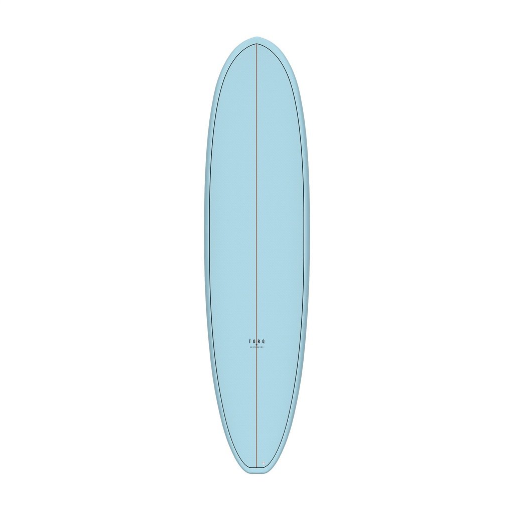 Torq - V+ Funboard 7'8 - TET - blue + pattern
