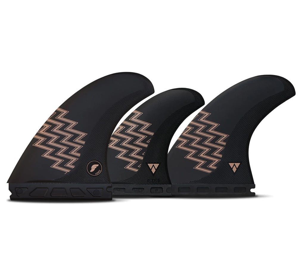 Futures - Gerry Lopez 5-Fin (L) - Alpha (NetPlus)  - Carbon/Sand