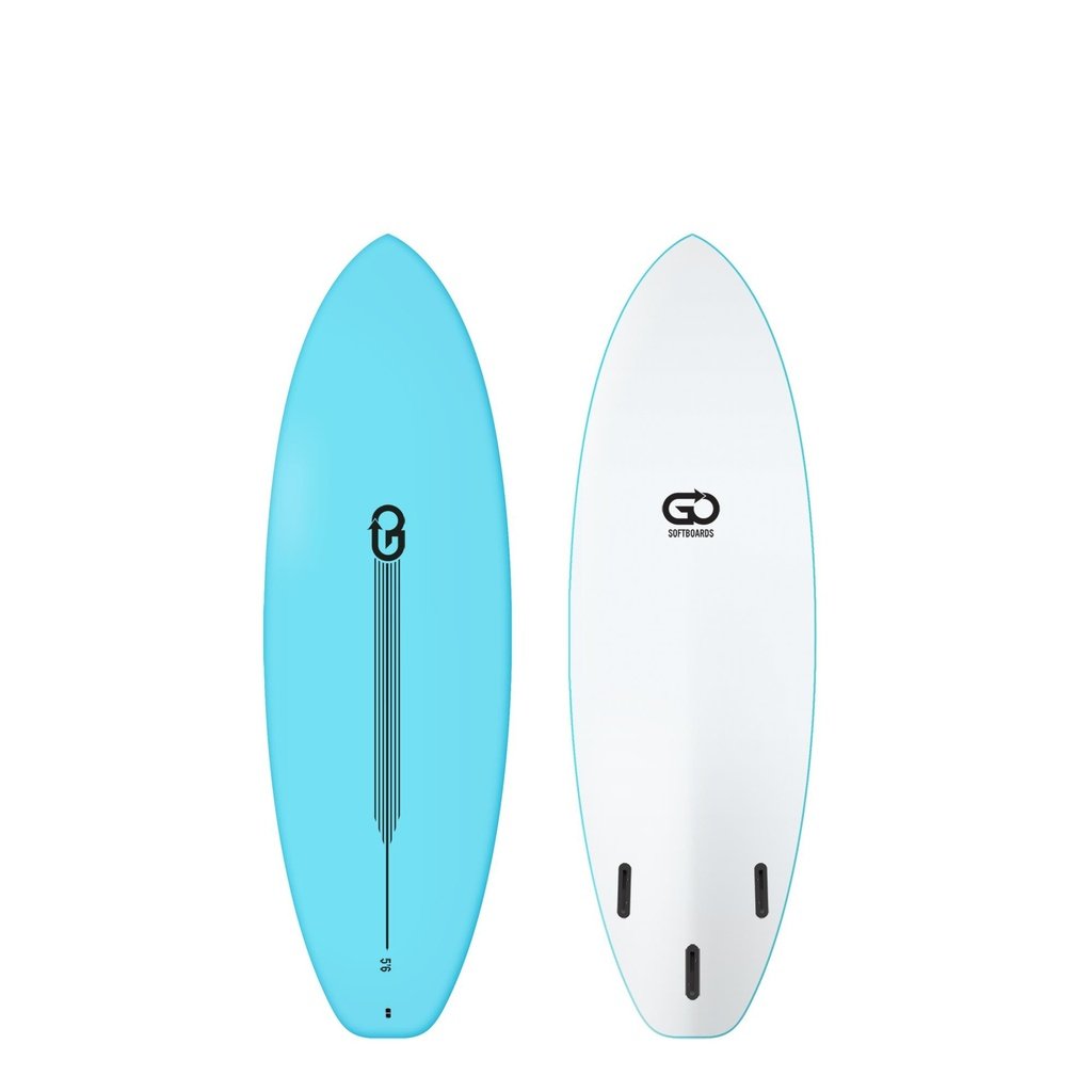 GO Softboards - Surf Range 5'6 - Light Blue 