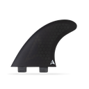 ROAM - All Round Thruster Fin Set Dual Tab (L) - Black