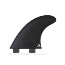 ROAM - All Round Thruster Fin Set Dual Tab (S) - Black