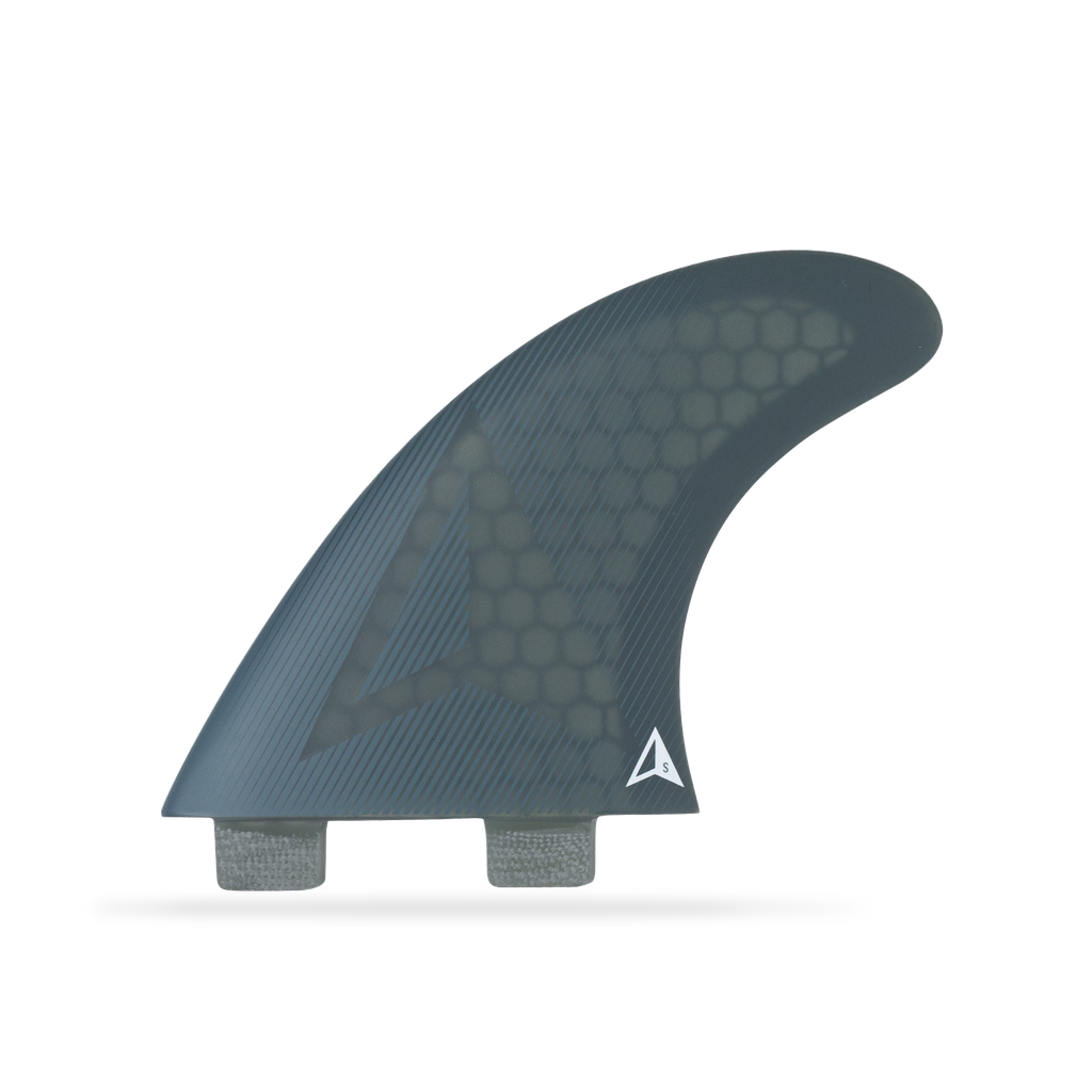ROAM - All Round Thruster Fin Set Dual Tab (S) - Smoke