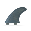 ROAM - All Round Thruster Fin Set Dual Tab (S) - Smoke