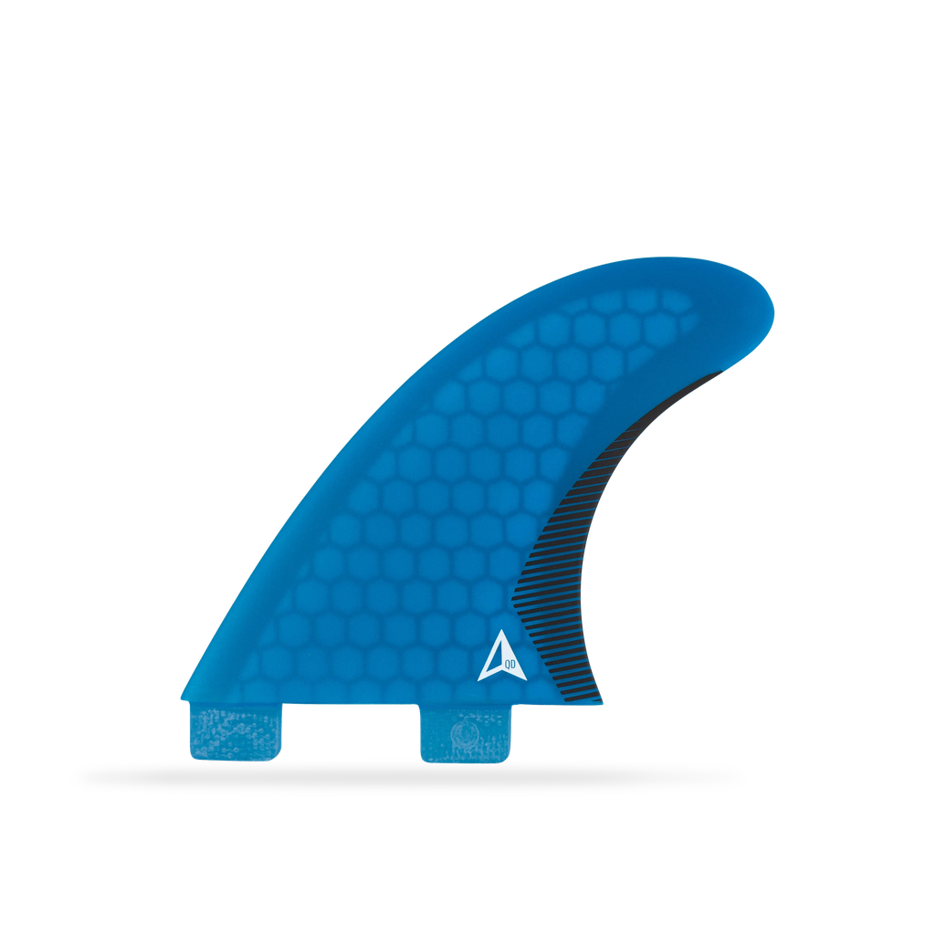 ROAM - Quad Rear Fin Set Dual Tab (M) - Blue
