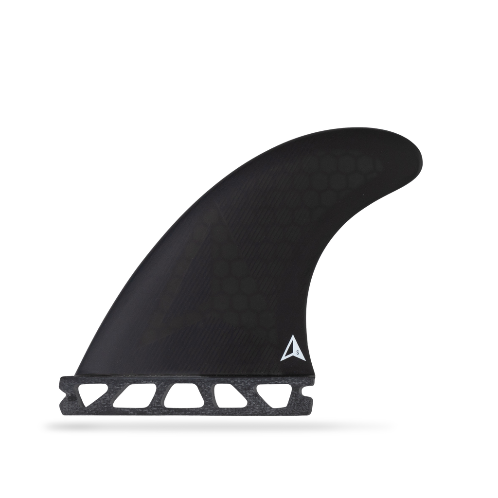 ROAM - All Round Thruster Fin Set Single Tab (S) - Black 