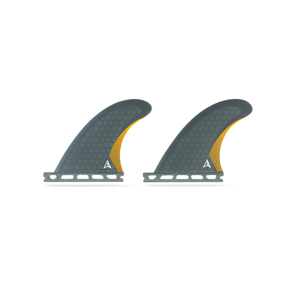 ROAM - Quad Rear Fin Set Single Tab (M) - Smoke
