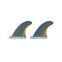 ROAM - Quad Rear Fin Set Single Tab (M) - Smoke