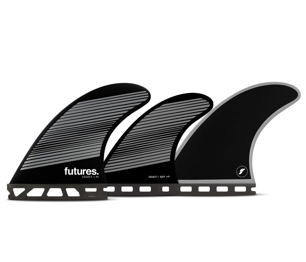Futures - F6 Honeycomb 5-Fin (M) - Gray/Black