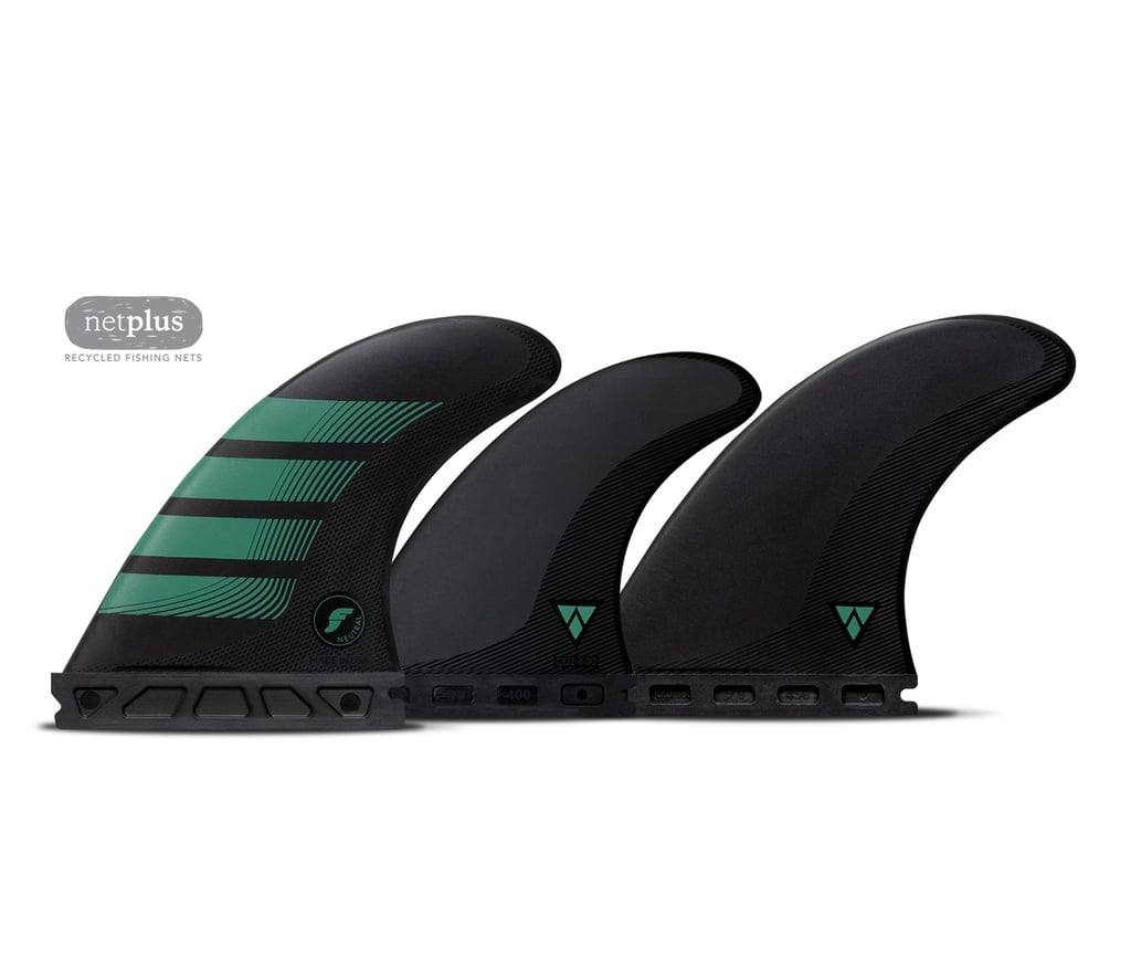 Futures - F6 Alpha 5-Fin (M) - Alpha (NetPlus) - Carbon/Teal