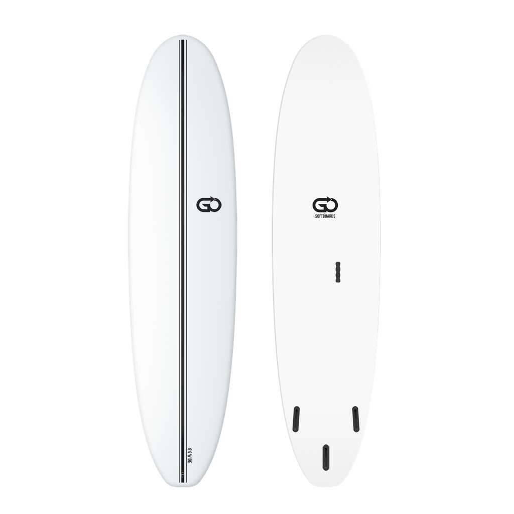 GO Softboards - Surf Wide Range 8'6 - White 
