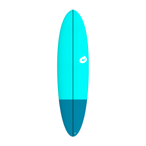 Torq - ModFun 6'8 - Soft Deck EVA - Blue + Blue Tail