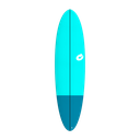 Torq - ModFun 6'8 - Soft Deck EVA - Blue + Blue Tail