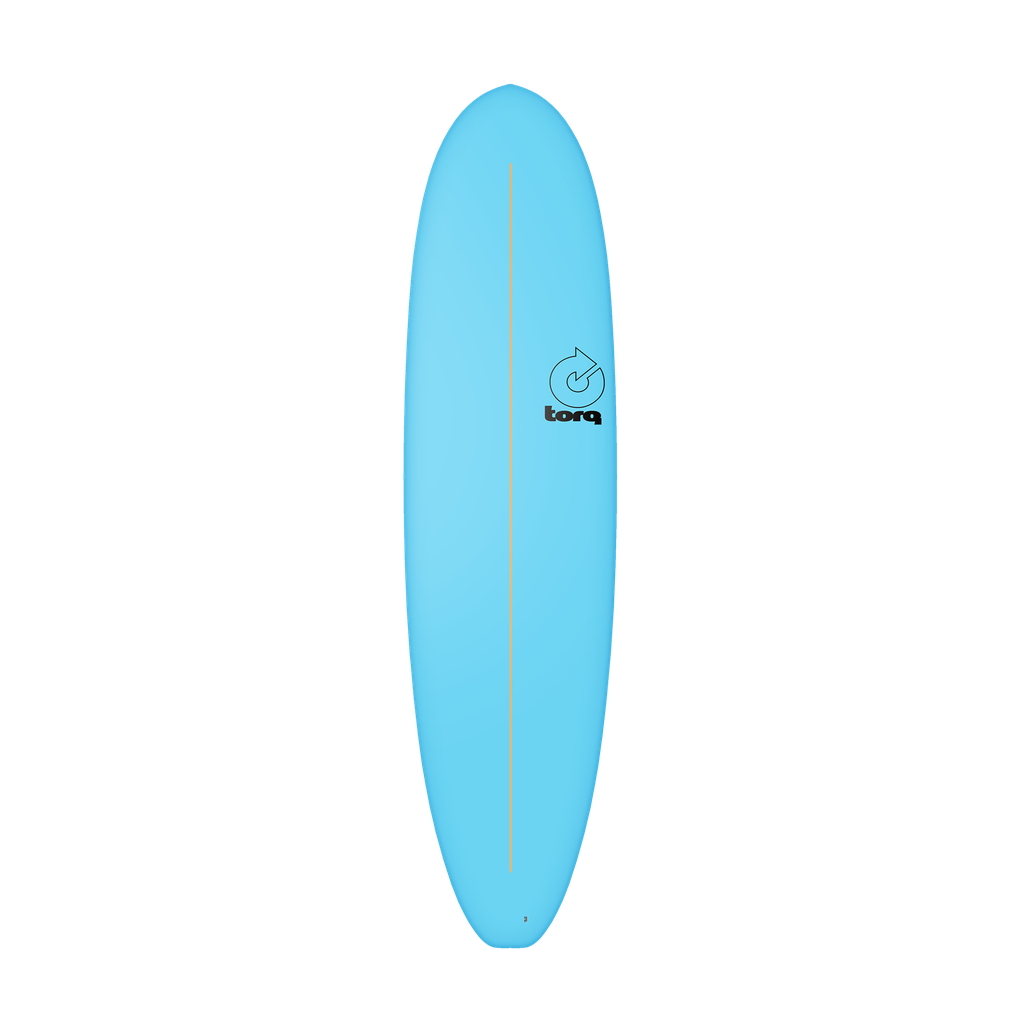 Torq - V+ Funboard 7'4 - Soft Deck PE - Blue