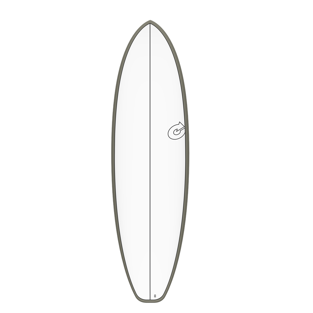 Torq - Bigboy 23 6'10 - TEC-HD - Graphite/Green Rails + Pinline